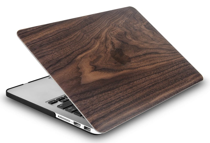 KECC Compatible with MacBook AIR 15 inch Case Cover 2024 2023 M3 A3114 M2 A2941 Protective Plastic Hard Shell + Keyboard Cover (Walnut Wood) - Image 3